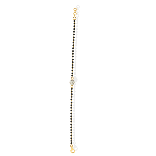 0.30 CT Mangalsutra Bracelet in 18K Gold