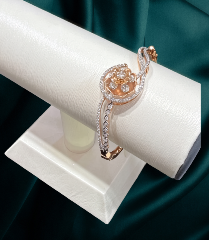 157 KBZ GLD DMD BRACELET 157 18 K Gold Diamond Bracelet 13.91 Gram Gold Diamond /1.46 CT