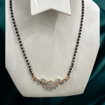22k Gold, Diamond , Mangalsutra set